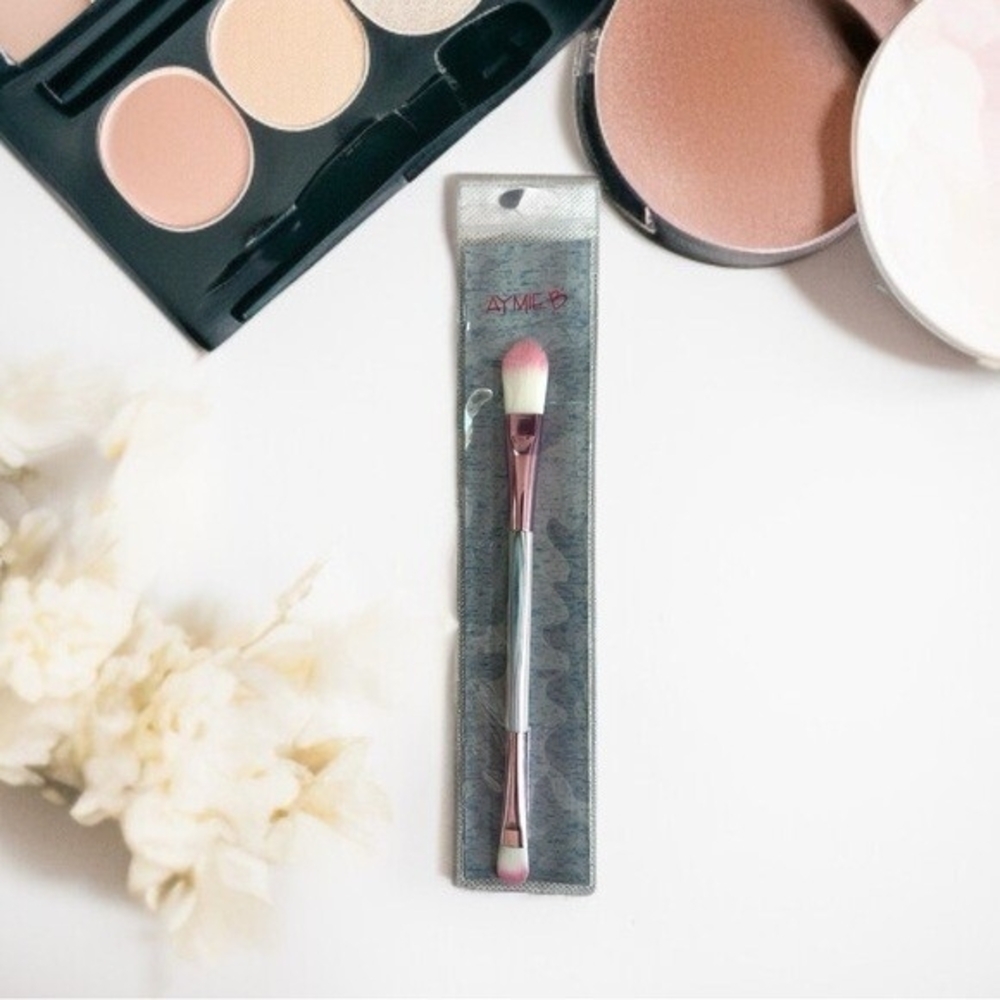 Aymie B' GOTTA B URBAN Dual Ended Foundation & Concealer Makeup Brush New